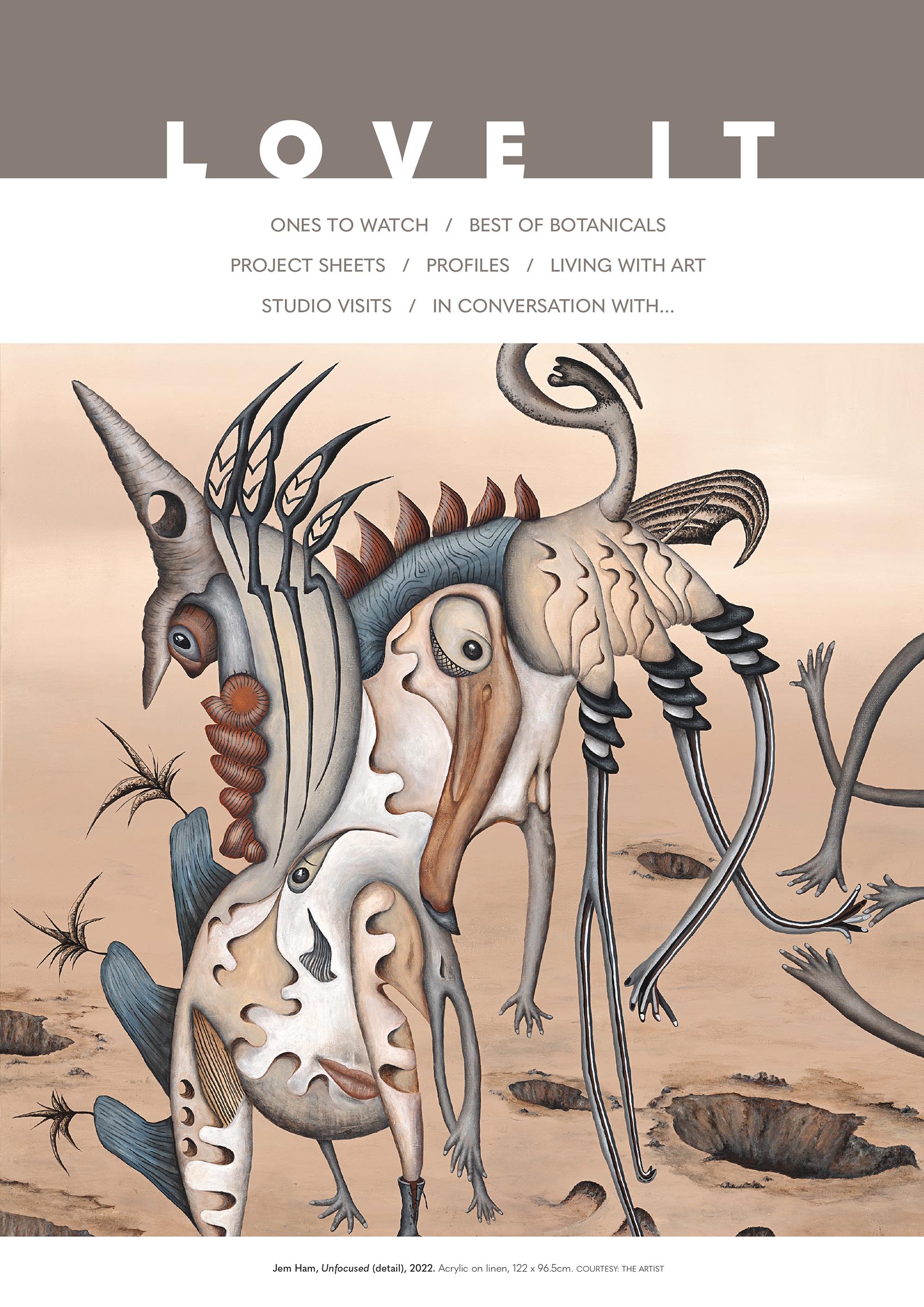 Ones to Watch Title Page Art Edit Magazine Issue #37